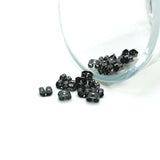 5x3.5mm gunmetal butterfly earring backs for stud earrings, replacement clutch backs, and jewelry making supplies.