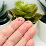 18mm, 21g, Gunmetal Gray Eye Pins