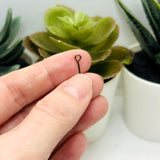 18mm, 21g, Gunmetal Gray Eye Pins