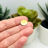 Enamel Blueberry Charms, 13x12mm