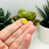 Mango Fruit Charms, 13x11mm
