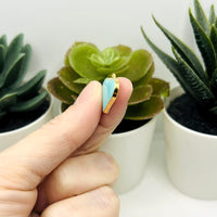 1, 4, 20 or 50 Pieces: Blue Enamel Heart Charms