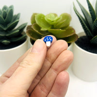 4, 20 or 50 Pieces: Clay Mushroom Beads
