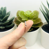 4, 20 or 50 Pieces: Small Silver Plated Water Drop Shape Charms