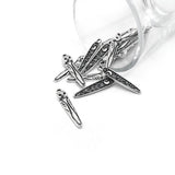 1, 4, 20 or 50 Pieces: Silver Owl Pendant Charms