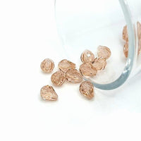 4, 20 or 50 Pieces: 6x8 mm Teardrop Light Pink Imitation Crystal October Birthstone Beads