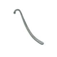 Gunmetal Bookmark Base with Scrolls, 84x14mm