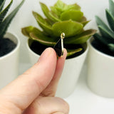 1, 4, 20 or 50 Pieces: Black Playing Card Spade Charms