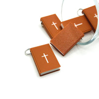 1, 4, or 20 Pieces: 3D Bible Book Charm