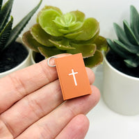 1, 4, or 20 Pieces: 3D Bible Book Charm