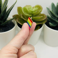 1, 4, 20 or 50 Pieces: Rainbow Pride Flag Charms