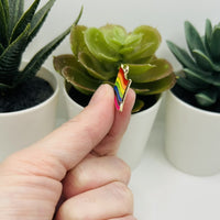 1, 4, 20 or 50 Pieces: Rainbow Pride Flag Charms
