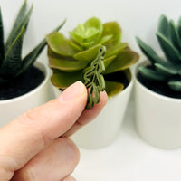 1, 4, or 20 Pieces: Green Oak Leaf Charms