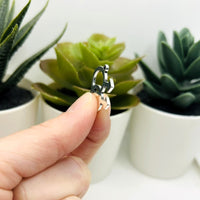 1, 4, 20 or 50 Pieces: Silver Gay Pride Charms
