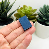 1, 4, or 20 Pieces: 3D Blue Book Charms