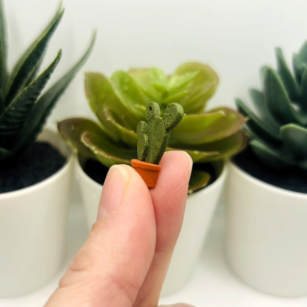 prickly pear cactus charm Prickly Pear Cactus Charms, 21x18mm 1 Piece