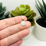 Silver Glue-On Anchor Jewelry Bails, 18x10mm