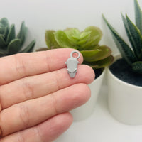 3D Mouse / Rat and Cheese Wedge Charms