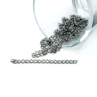 Stainless Steel Necklace Extenders, 5cm