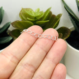 Silver Iron Necklace Extenders, 5cm
