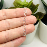 Silver Iron Necklace Extenders, 5cm