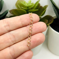 KC Gold Iron Necklace Extenders, 5cm