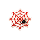 1, 4 or 20 Pieces: Acrylic Spider Web Halloween Pendant