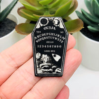 Black Ouija Coffin Charms