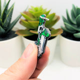 Punk St. Patrick's Day Drinking Skeleton Charms, 37.5x29mm