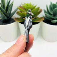1, 4 or 20 Pieces: Punk St. Patrick's Day Skeleton Hands and Clover Charms - Double Sided