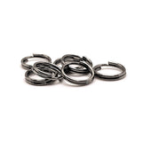 100 , 500 or 1,000 Pieces: 8 mm Gunmetal Plated Split Double Jump Rings