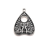 1, 4, 20 or 50 Pieces: Antique Silver Cat Ouija Planchette Charms