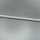 12 or 72 Pieces: 18" Pre-made Silver Plated Curb Necklace Chains