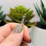 4, 20 or 50 Pieces: Silver Champagne Flute Charms