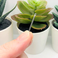 4, 20 or 50 Pieces: Silver Toned 25x2mm Simple Minimalist Bar Connectors