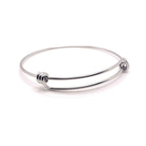 1, 4 or 20 Pieces: Adjustable Bangle Expandable Bracelet, 21cm across