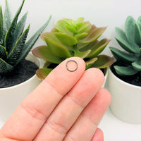 100, 500 or 1,000 Pieces: 7 mm Gunmetal Plated Jump Rings, 21g
