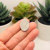 Antique Silver Well Behaved Women Rarely Make History Charms, 16x21mm