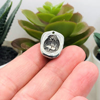 1, 4, 20 or 50 Pieces: Antique Silver Fireman Helmet, 3D Charms