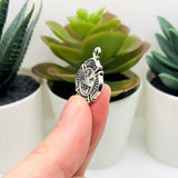 1, 4, 20 or 50 Pieces: Antique Silver Fireman Badge Symbol Charms