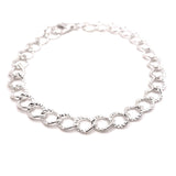 12 or 72 pieces: Silver plated bracelets with lobster clasps