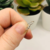 100 or 500 Pieces: Rhodium /Antique Silver Fish Hook Earring Wires with Spring and Ball