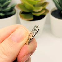 4, 20 or 50 Pieces: Silver Find the Joy in the Journey Affirmation Tag Charms