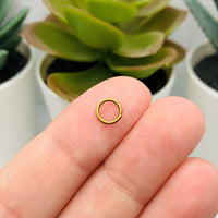 100, 500 or 1,000 Pieces: 6 mm Bronze Open Jump Rings, 21g