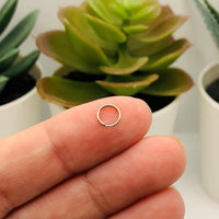 100, 500 or 1,000 Pieces: 6 mm Rhodium Antique Silver Split Double Jump Rings