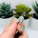 4, 20 or 50 Pieces: Silver Photographer Camera Charms - Double Sided