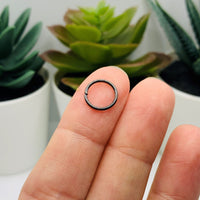 100, 500 or 1,000 Pieces: 10 mm Gunmetal Open Jump Rings, 18g