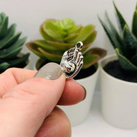4, 20 or 50 Pieces: Silver Baseball Mitt Sports Glove 3D Charms