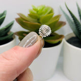 4, 20 or 50 Pieces: 8 mm Silver Spiral Lantern Bead Cages