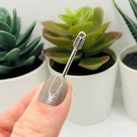4, 20 or 50 Pieces: Silver Arrow 3D Charms